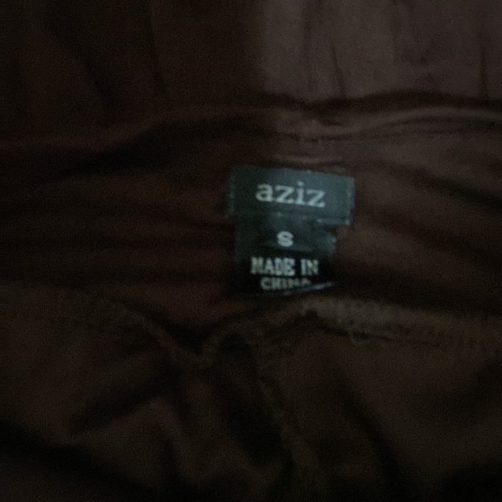 Aziz Brown Midi Cocktail Dress Size S - Picture 6 of 7